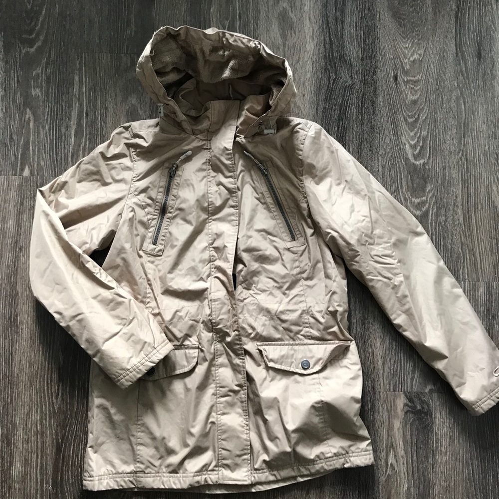 CB Sport fur lined raincoat